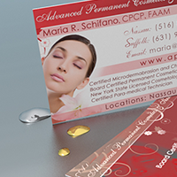  Branding Package: Business Card / Letterhead / Poster (Advanced Permanent Cosmetics)
