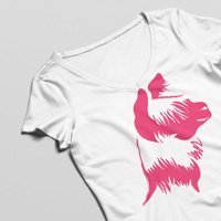 Alpaca T-Shirt Design (Custom Illustration)
